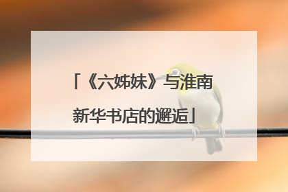 《六姊妹》与淮南新华书店的邂逅