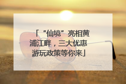 “仙境”亮相黄浦江畔，三大优惠游玩政策等你来