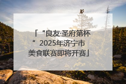 “良友·圣府第杯”2025年济宁市美食联赛即将开赛