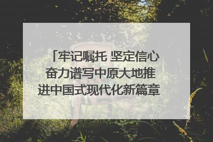 牢记嘱托 坚定信心 奋力谱写中原大地推进中国式现代化新篇章（六）河南绘就“行走河南·读懂中国”新画卷丨牢记嘱托谱新篇