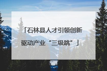 石林县人才引领创新驱动产业“三级跳”