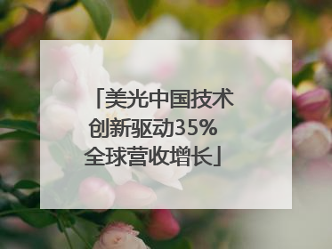 美光中国技术创新驱动35%全球营收增长