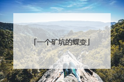 一个矿坑的蝶变
