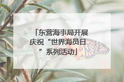 东营海事局开展庆祝“世界海员日”系列活动