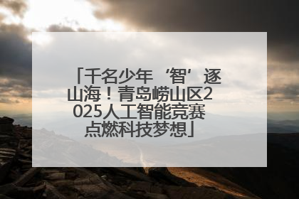 千名少年‘智’逐山海！青岛崂山区2025人工智能竞赛点燃科技梦想