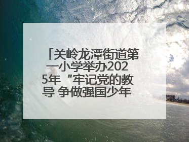 关岭龙潭街道第一小学举办2025年“牢记党的教导 争做强国少年”“六一”文艺汇演活动