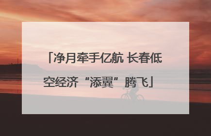 净月牵手亿航 长春低空经济“添翼”腾飞