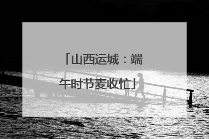 山西运城：端午时节麦收忙