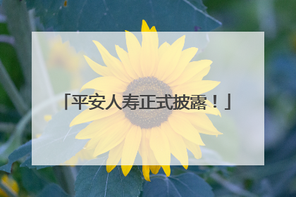 平安人寿正式披露！