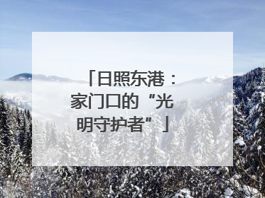 日照东港：家门口的“光明守护者”
