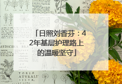 日照刘香芬：42年基层护理路上的温暖坚守
