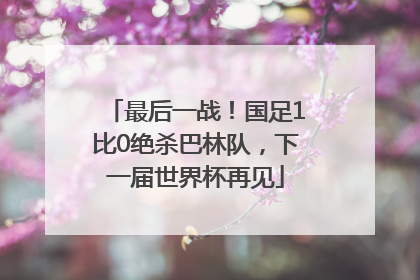 最后一战！国足1比0绝杀巴林队，下一届世界杯再见