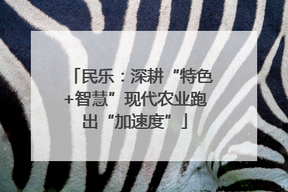 民乐：深耕“特色+智慧”现代农业跑出“加速度”