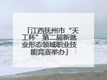 江西抚州市“天工杯”第二届新就业形态领域职业技能竞赛举办