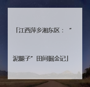 江西萍乡湘东区：“泥腿子”田间掘金记