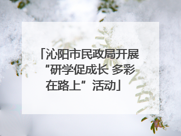 沁阳市民政局开展“研学促成长 多彩在路上”活动