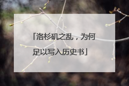 洛杉矶之乱，为何足以写入历史书