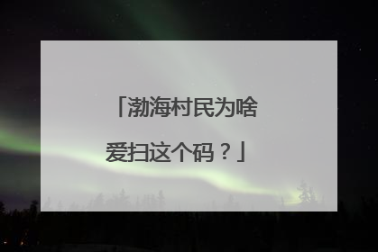 渤海村民为啥爱扫这个码？