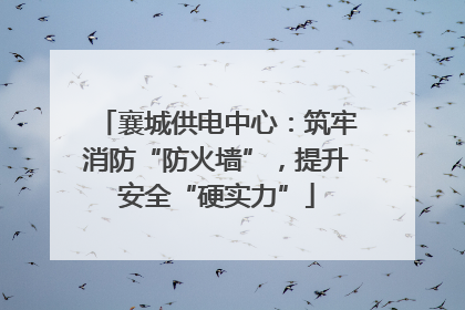 襄城供电中心：筑牢消防“防火墙”，提升安全“硬实力”
