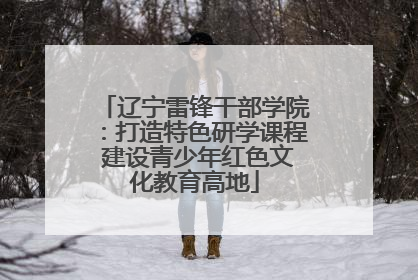 辽宁雷锋干部学院：打造特色研学课程 建设青少年红色文化教育高地