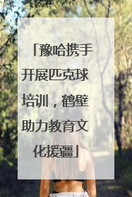 豫哈携手开展匹克球培训，鹤壁助力教育文化援疆