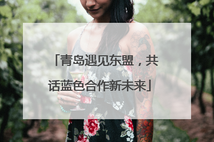 青岛遇见东盟，共话蓝色合作新未来