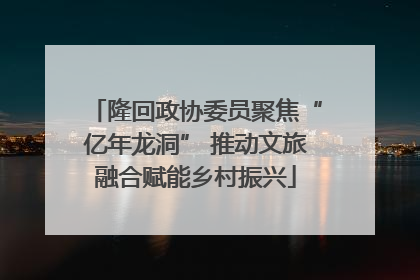 隆回政协委员聚焦“亿年龙洞” 推动文旅融合赋能乡村振兴
