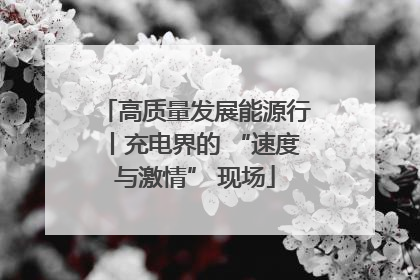 高质量发展能源行丨充电界的 “速度与激情” 现场