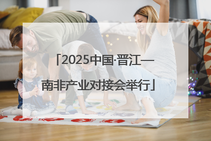 2025中国·晋江—南非产业对接会举行